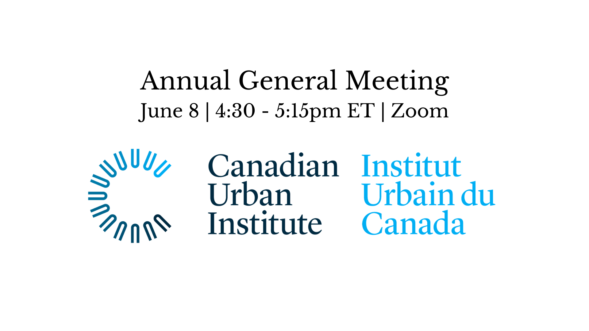 annual-general-meeting-of-the-canadian-urban-institute-canadian-urban